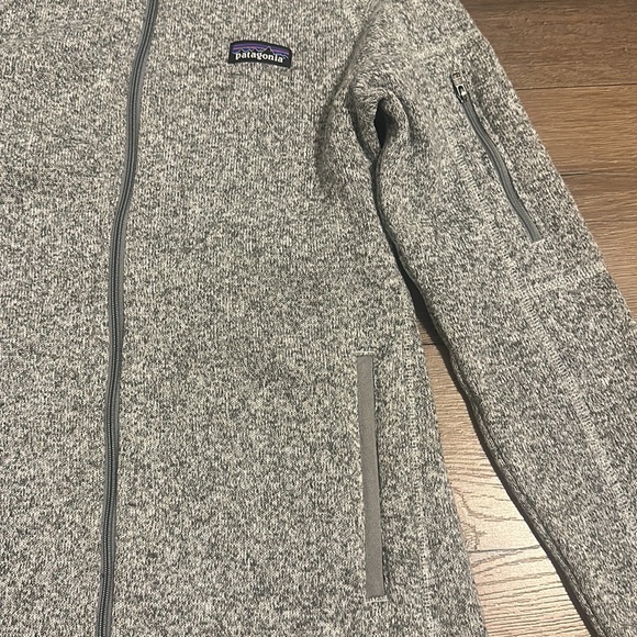 New Patagonia Better Sweater Jacket Women's Size Small Gray Fleece With Flaws! - Picture 4 of 13